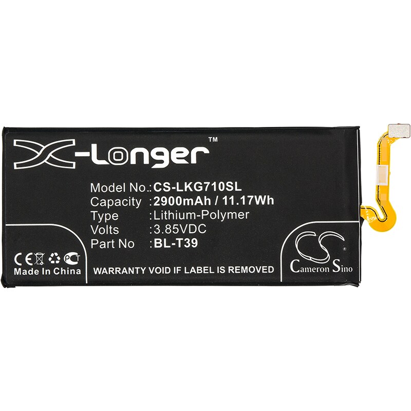 Batteri till SmartPhone, Mobil för LG G7 ThinQ, LMG710AWMH, G7 ThinQ LTE-A m.fl.