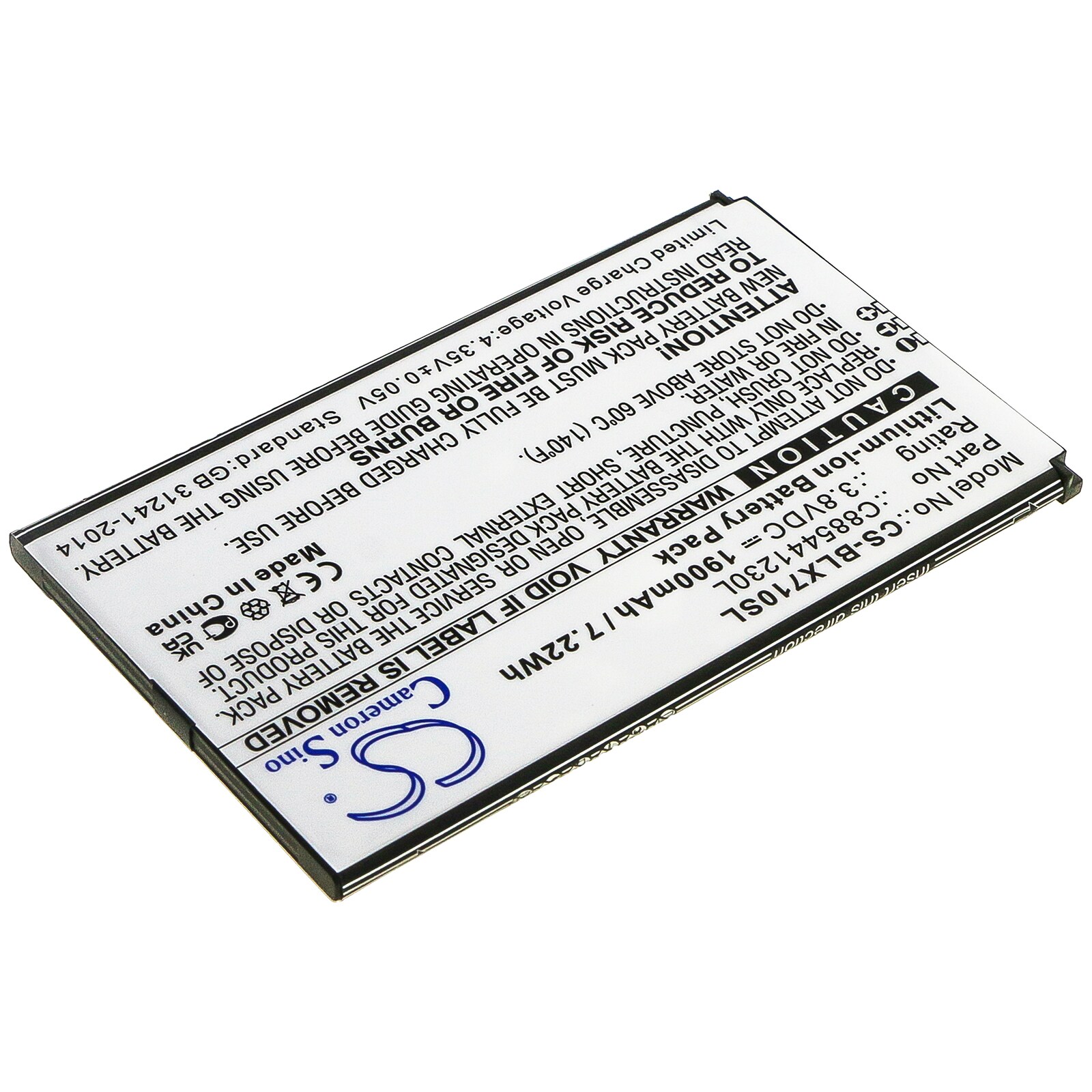 Batteri till SmartPhone, Mobil för BLU Dash XL, D710L, D710U
