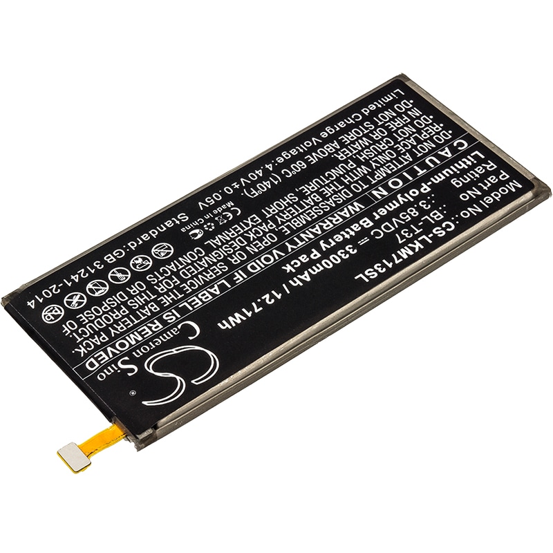 Batteri till SmartPhone, Mobil för LG Q8 2018, Q815L, Q815S m.fl.