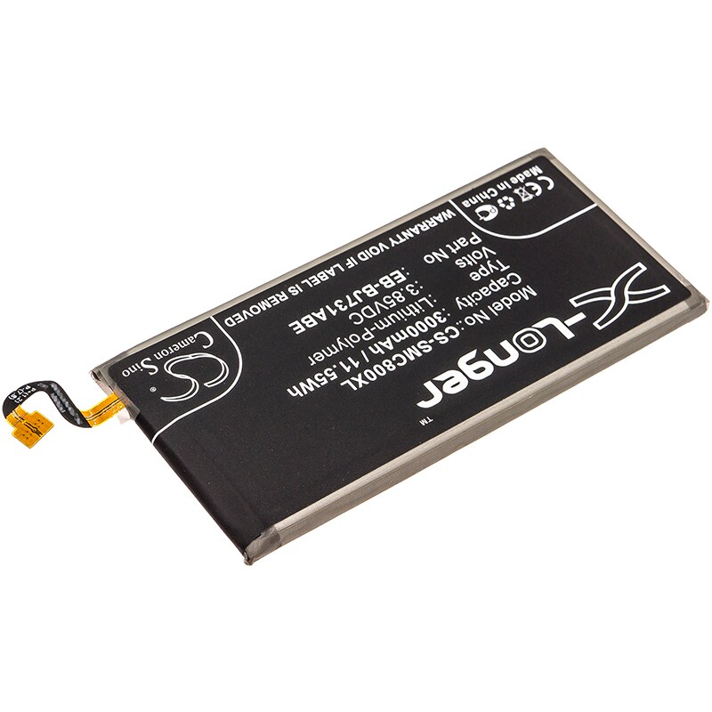 Batteri till SmartPhone, Mobil för Samsung Galaxy C8 Duos, C8 Duos TD-LTE, SM-C7100 m.fl.