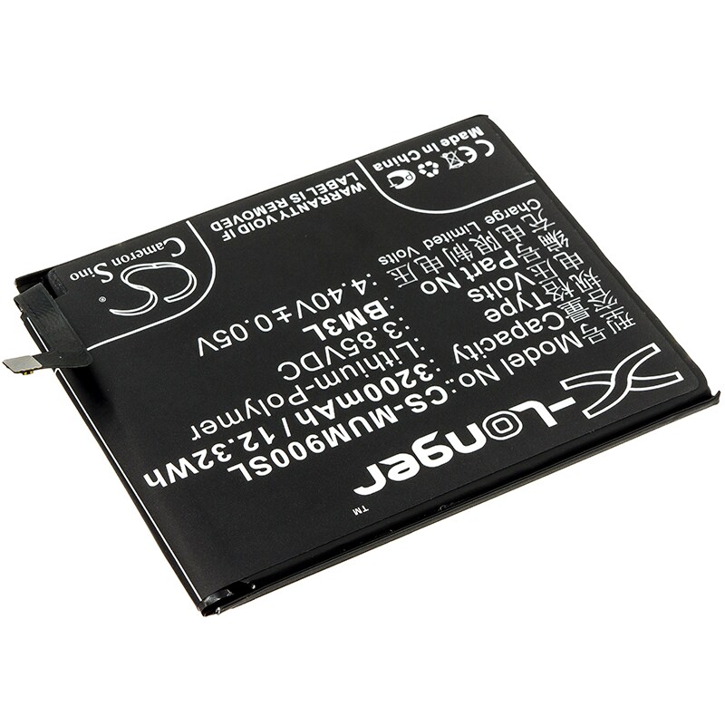 Batteri till SmartPhone, Mobil för Xiaomi Mi 9, M1902F1A, M1902F1T m.fl.