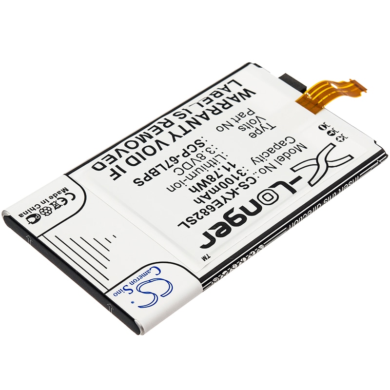 Batteri till SmartPhone, Mobil för Kyocera DuraForce Pro, E6810, E6820 m.fl.