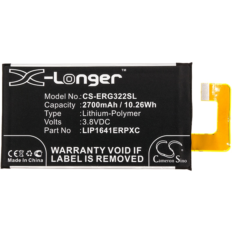 Batteri till SmartPhone, Mobil för Sony Xperia XA1 Ultra, XA1 Ultra Dual TD-LTE m.fl.