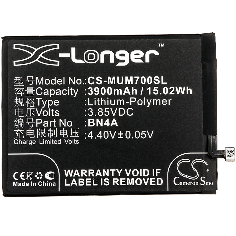Batteri till SmartPhone, Mobil för Xiaomi Redmi Note 7, M1901F7G, M1901F7H m.fl.