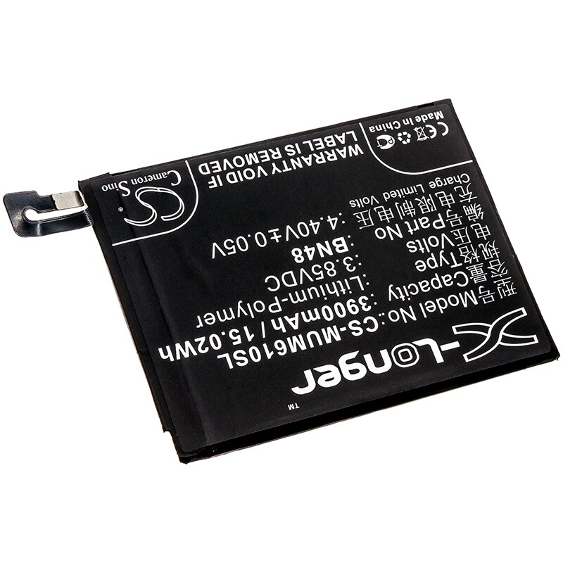 Batteri till SmartPhone, Mobil för Xiaomi Redmi Note 6 Pro, Note 6 Pro Dual SIM m.fl.