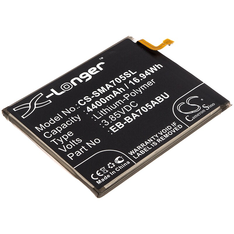 Batteri till SmartPhone, Mobil för Samsung Galaxy A70, Galaxy A70 2019, SM-A705F/DS m.fl.