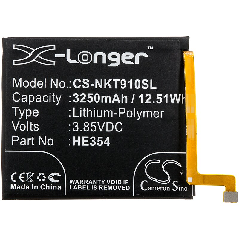 Batteri till SmartPhone, Mobil för Nokia 9 PureView, TA-1082, TA-1087