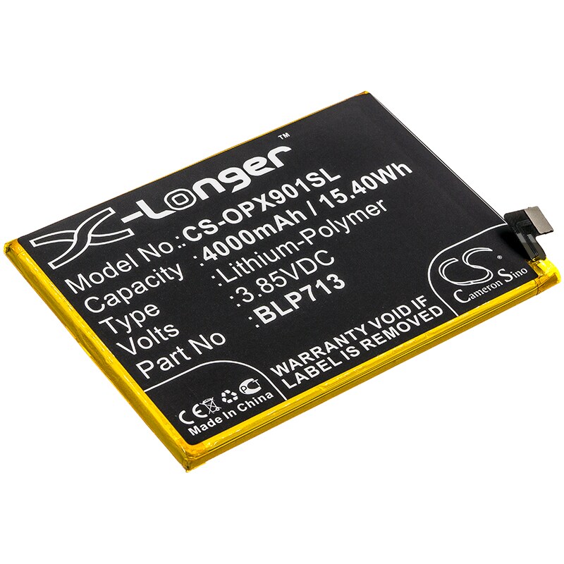 Batteri till SmartPhone, Mobil för OPPO RMX1901, Realme X