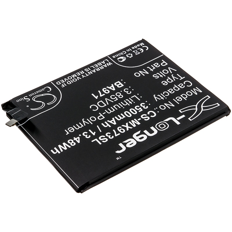 Batteri till SmartPhone, Mobil för Meizu 16S, 16S Pro, M973Q m.fl.