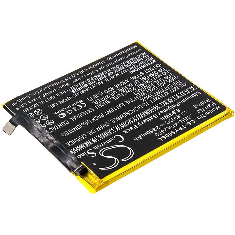 Batteri till SmartPhone, Mobil för Neffos Y5s Dual SIM, Y5s Dual SIM LTE AM, TP804C m.fl.