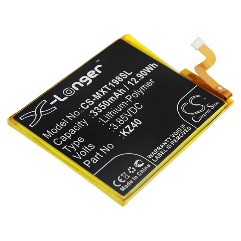 Batteri till SmartPhone, Mobil för Motorola Moto Z4, XT1980-3