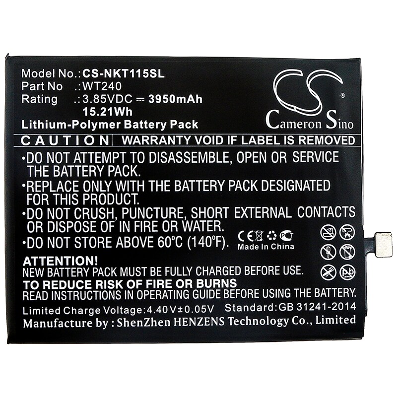 Batteri till SmartPhone, Mobil för Nokia 3.2, TA-1154, TA-1156 m.fl.