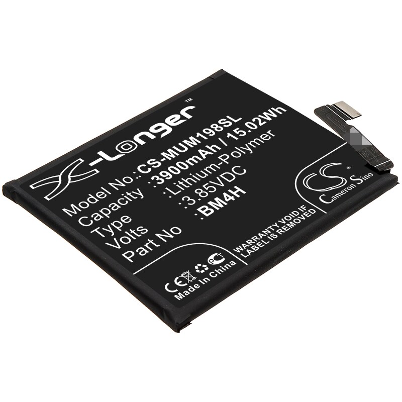 Batteri till SmartPhone, Mobil för Xiaomi 9 Pro 5G, M1908F1XE