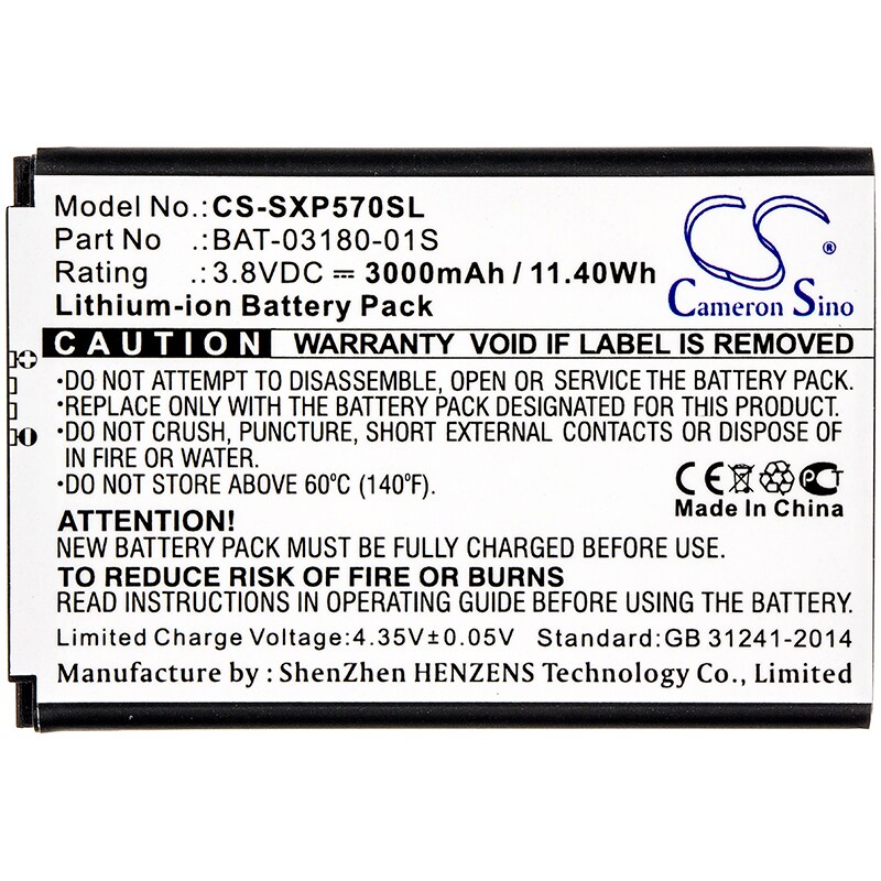 Batteri till SmartPhone, Mobil för Sonim XP5, XP5700, XP5s m.fl.
