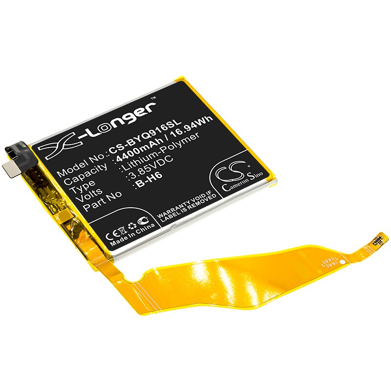 Batteri till SmartPhone, Mobil för VIVO iQOO Pro, iQOO Pro 5G, V1916 m.fl.