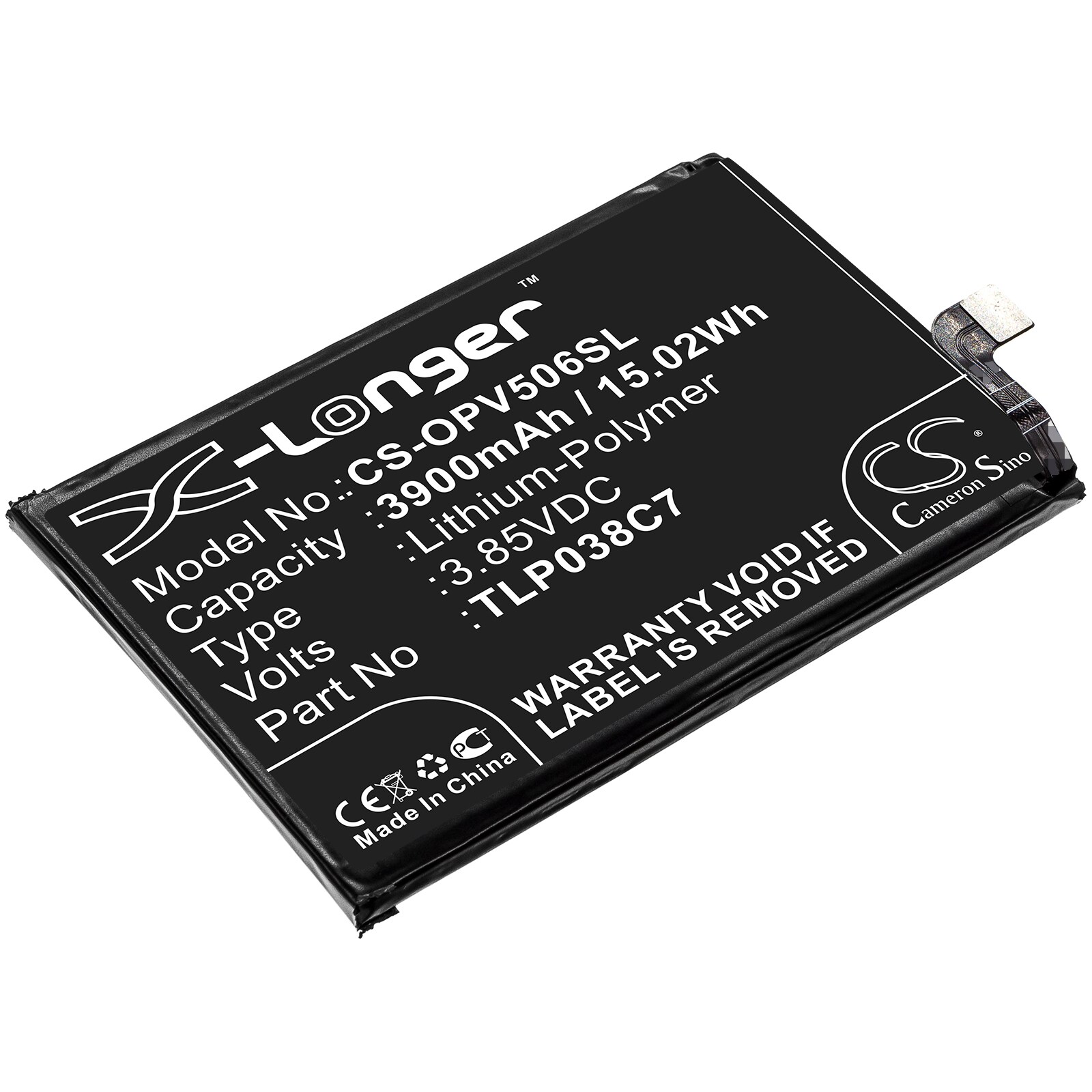 Batteri till SmartPhone, Mobil för Alcatel 5V, OT-5060D, OT-5060A
