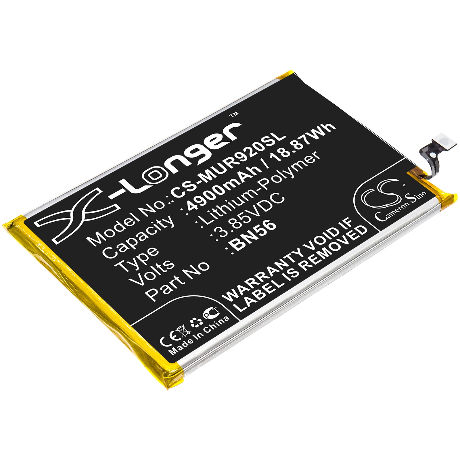 Batteri till SmartPhone, Mobil för POCO M2 Pro