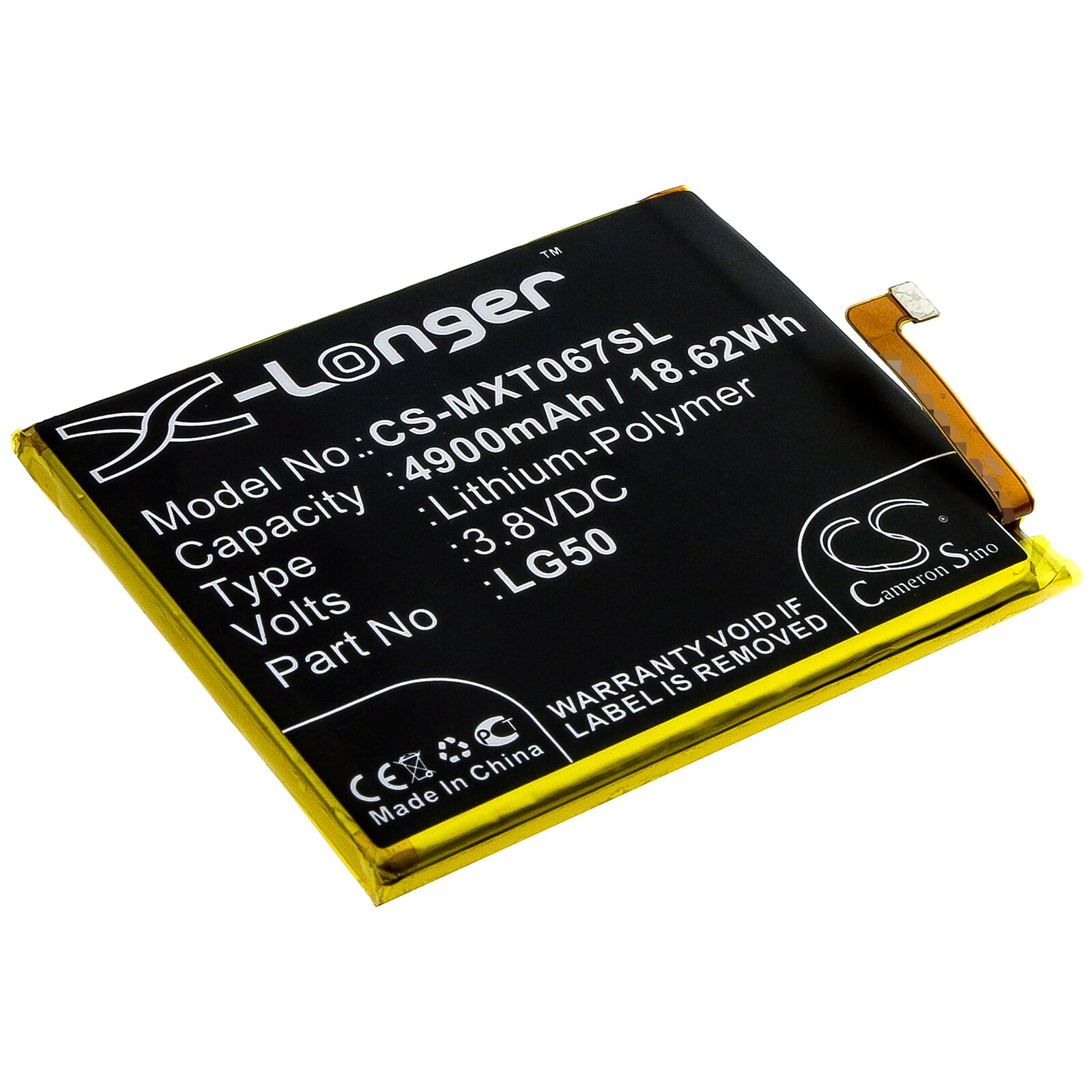 Batteri till SmartPhone, Mobil för Motorola One Fusion Plus, XT2067