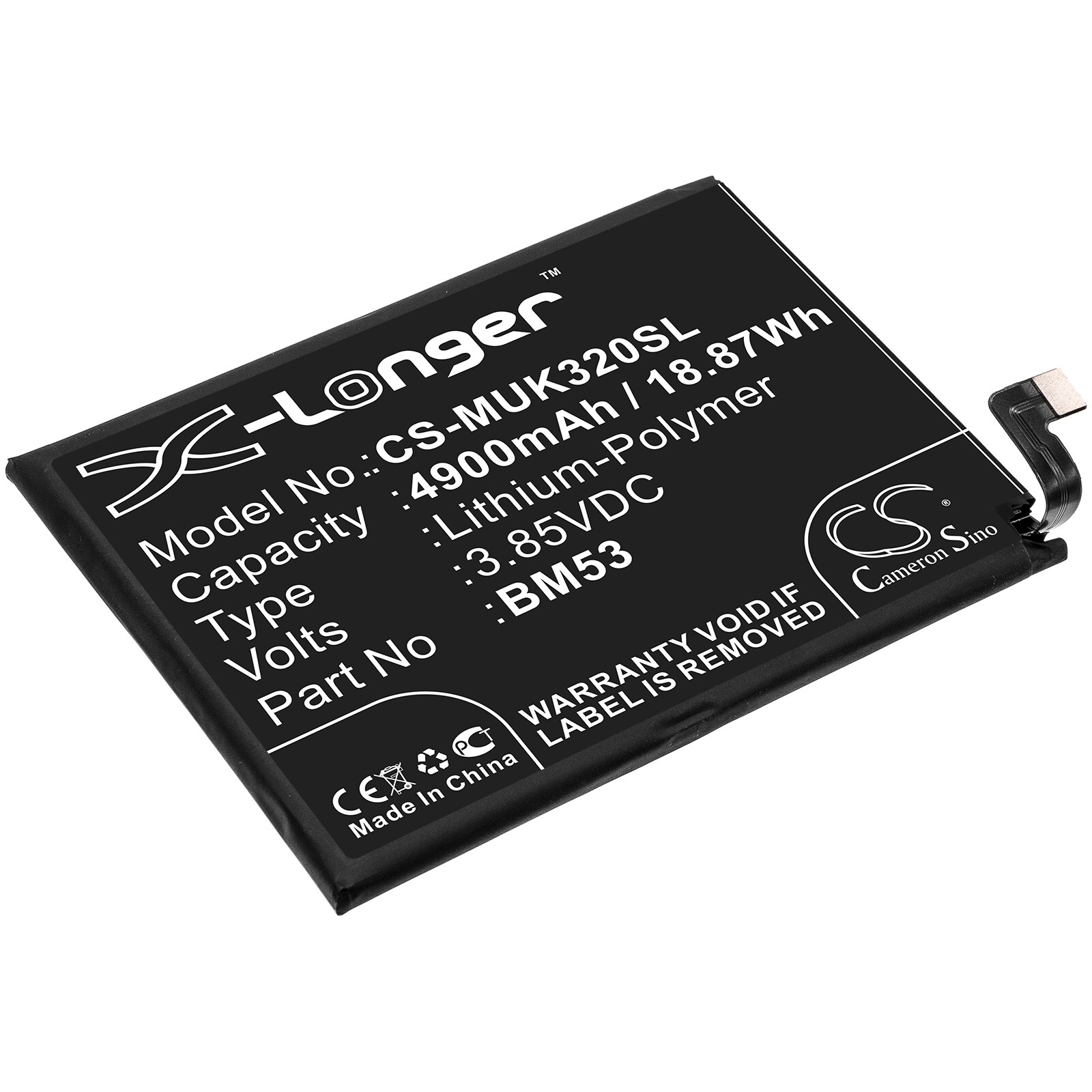 Batteri till SmartPhone, Mobil för Xiaomi Mi 10T 5G, M2007J3SY