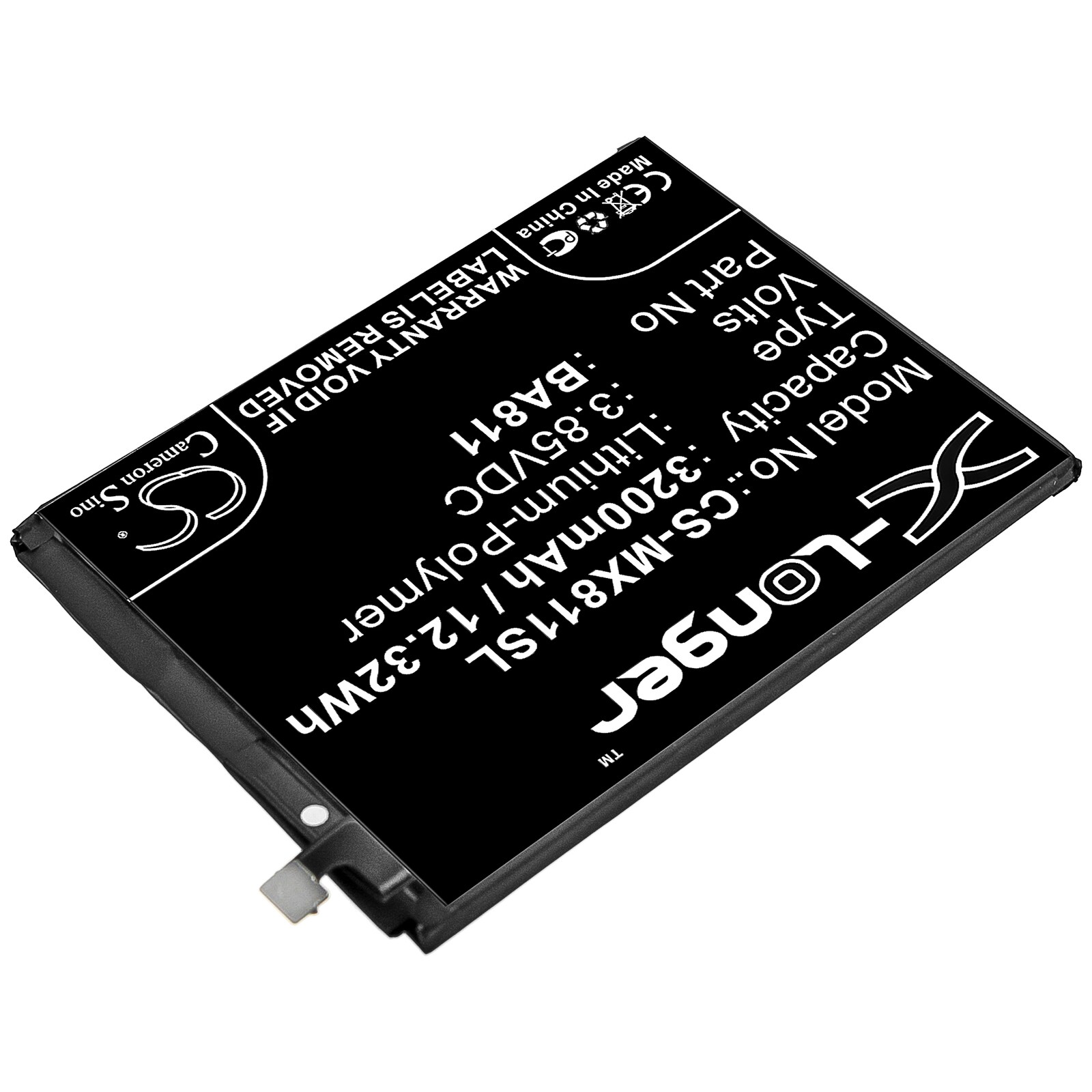 Batteri till SmartPhone, Mobil för Meizu M6T, M811, M811T m.fl.