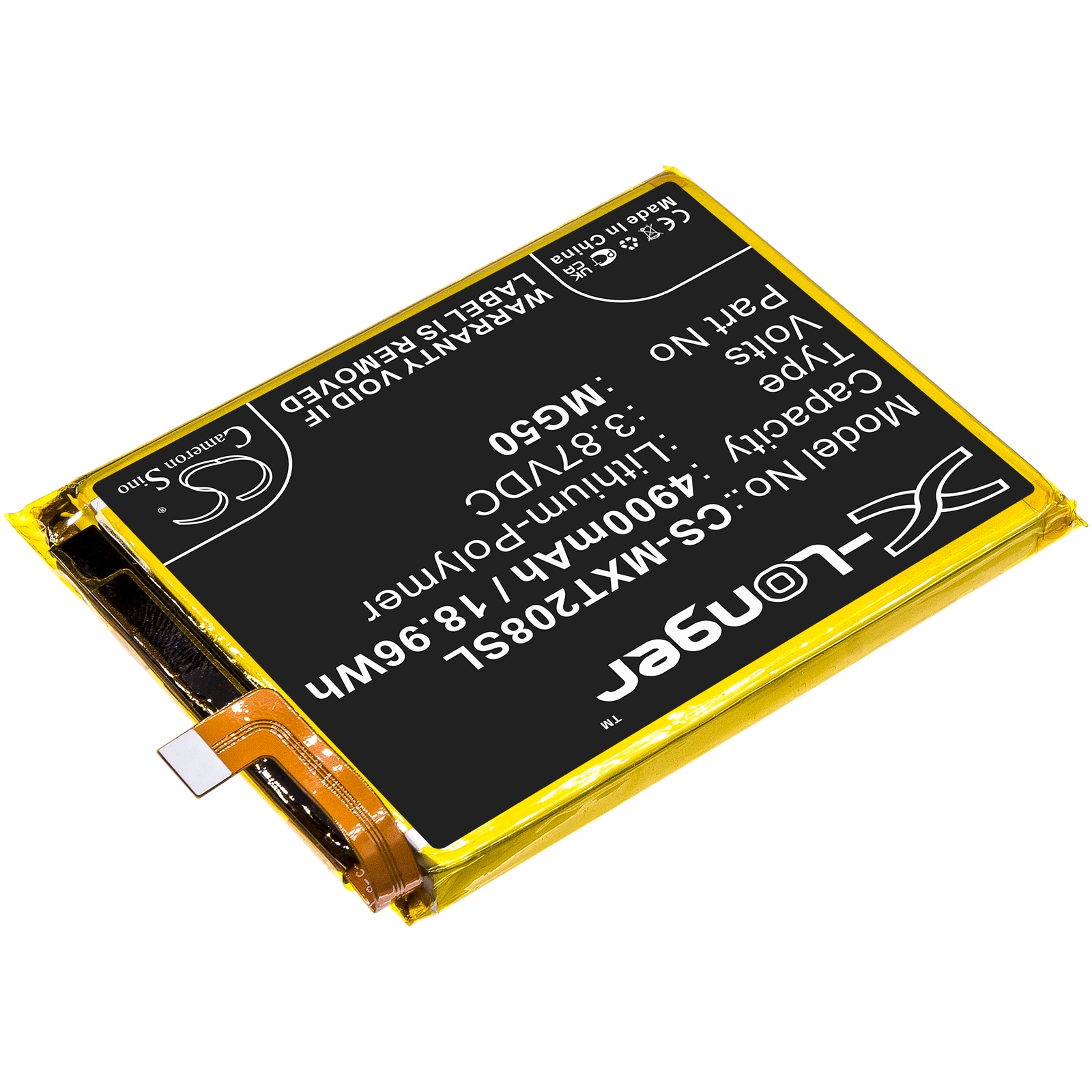 Batteri till SmartPhone, Mobil för Motorola Moto G9 Plus, Moto G9 Plus 2020, XT2087-1 m.fl.