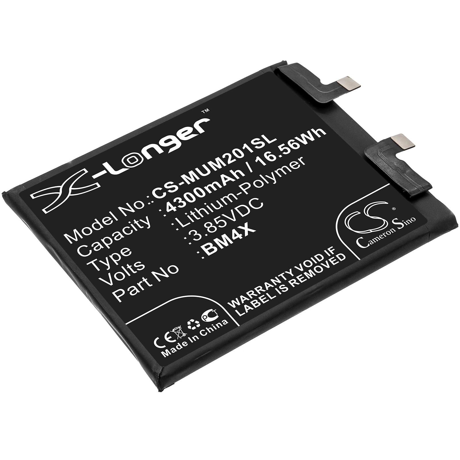 Batteri till SmartPhone, Mobil för Xiaomi Mi 11 5G, M2011K2C, M2011K2G m.fl.