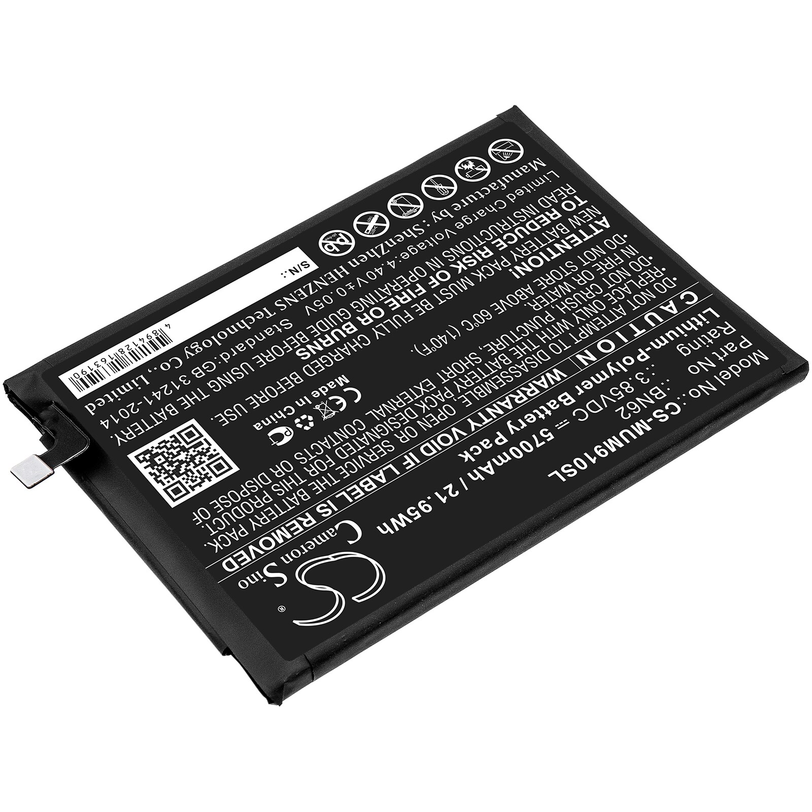 Batteri till SmartPhone, Mobil för Poco M3, M2010J19CI