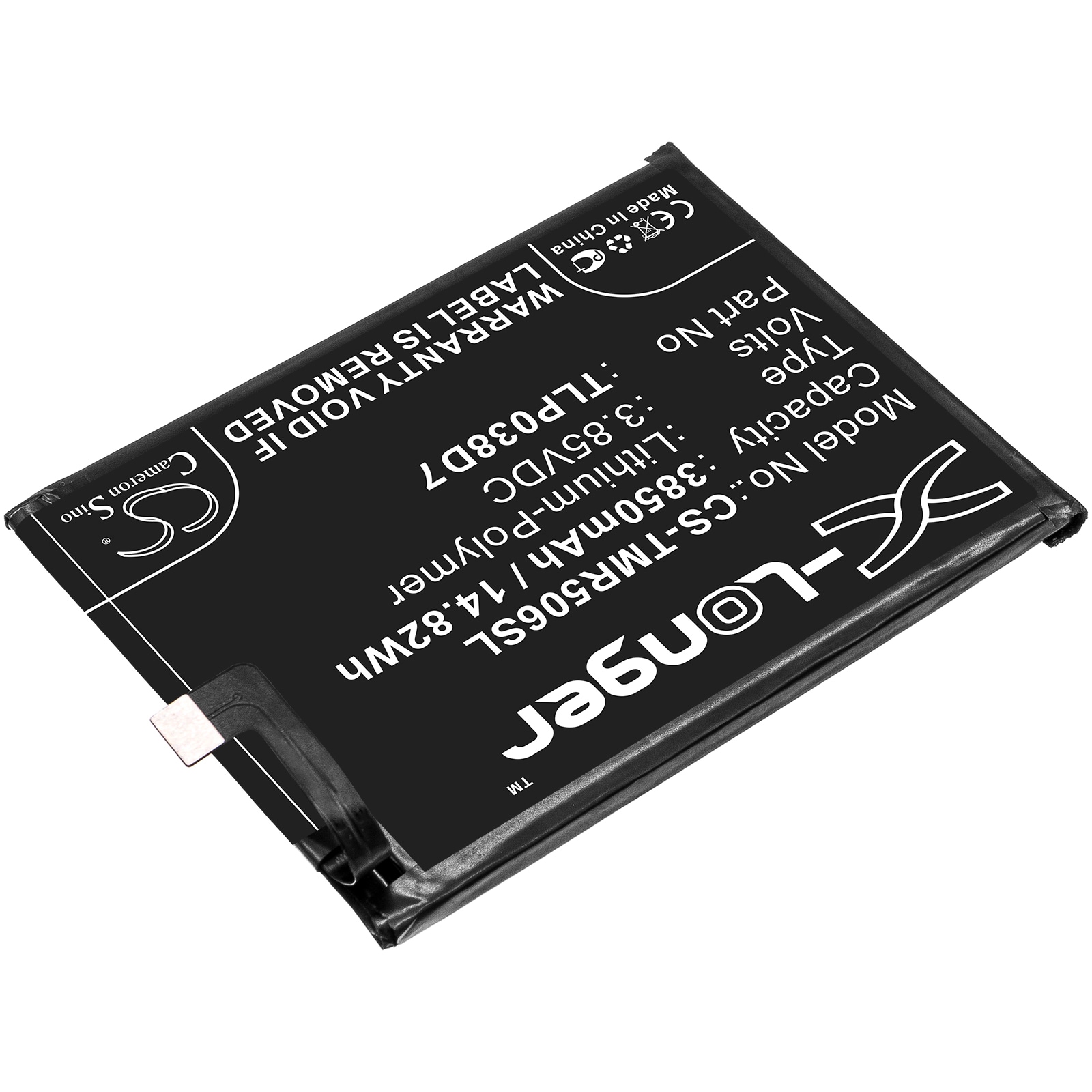 Batteri till SmartPhone, Mobil för T-Mobile Revvl 4 Plus, 5062W, 5062Z