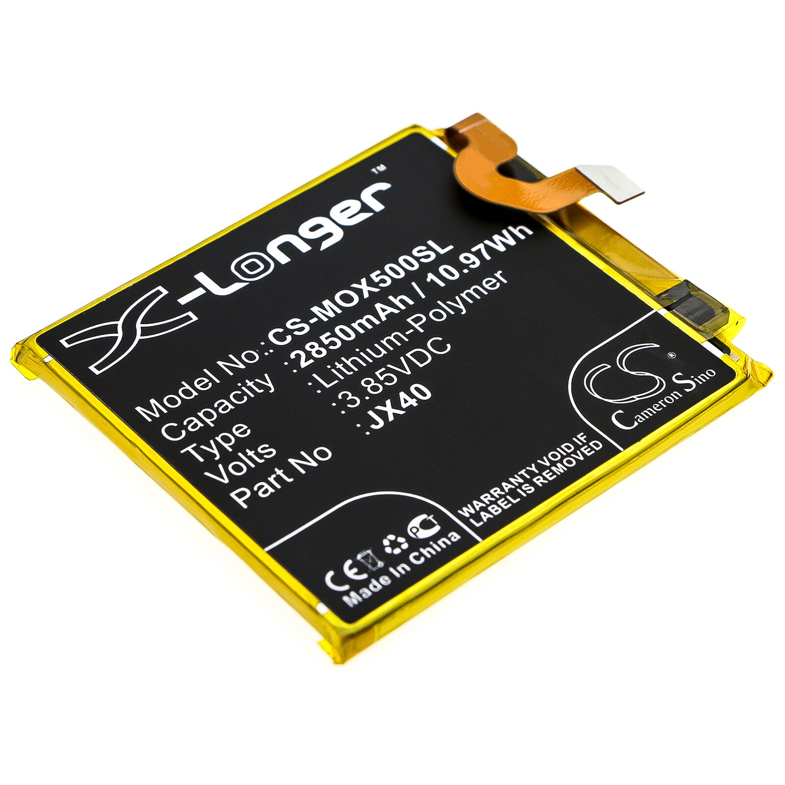 Batteri till SmartPhone, Mobil för Motorola Moto X5