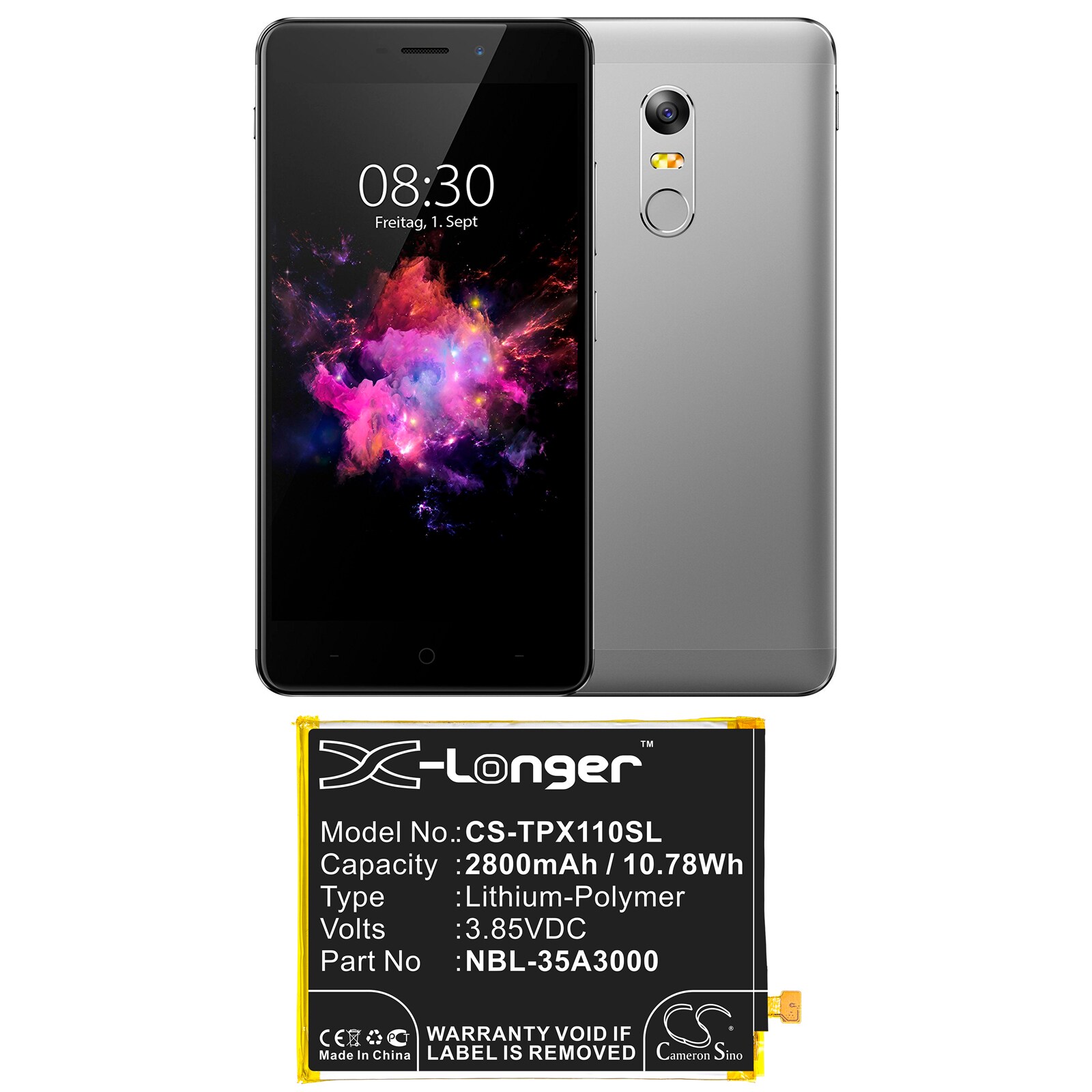 Batteri till SmartPhone, Mobil för Neffos X1 Max, X1 Max Dual SIM m.fl.