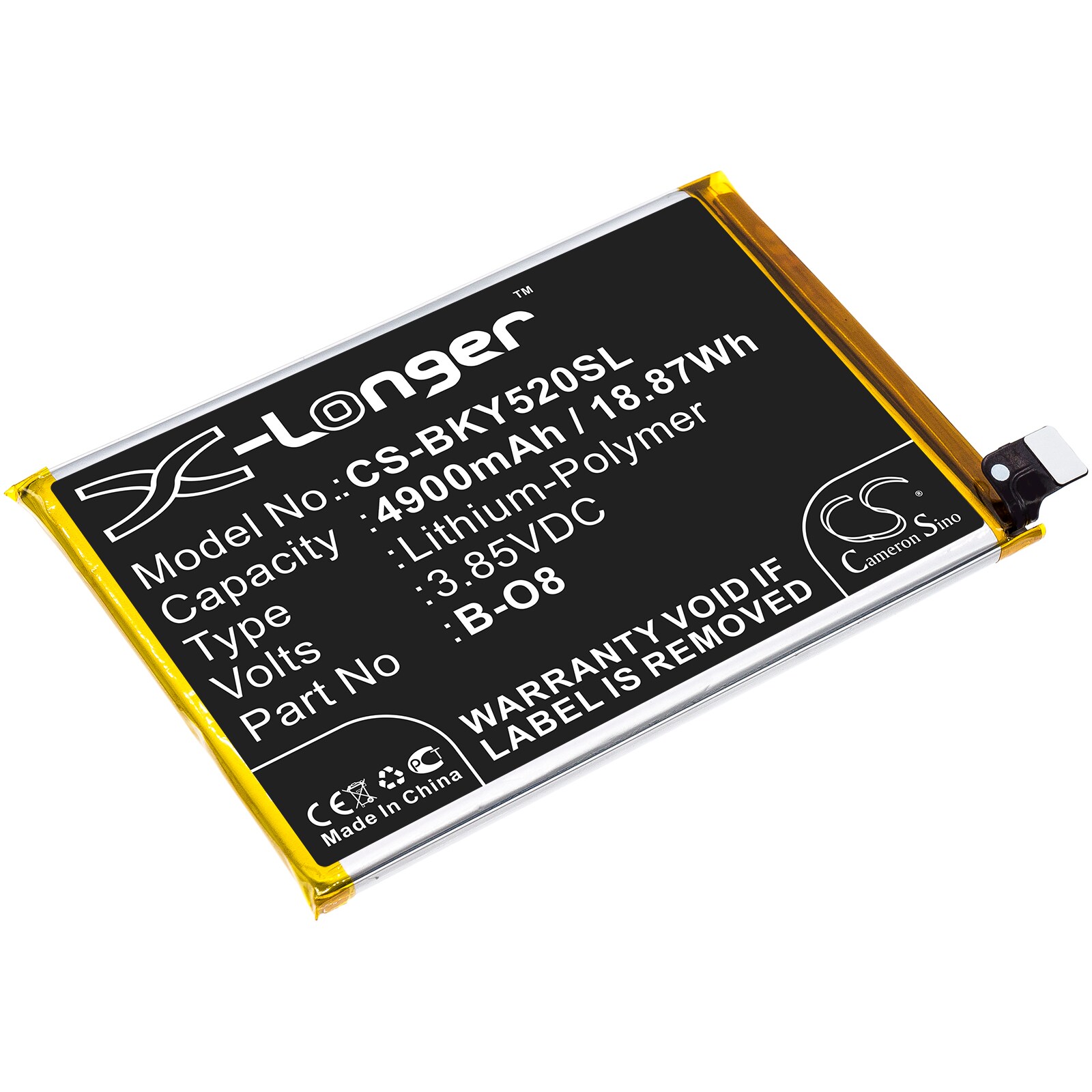 Batteri till SmartPhone, Mobil för VIVO Y52s