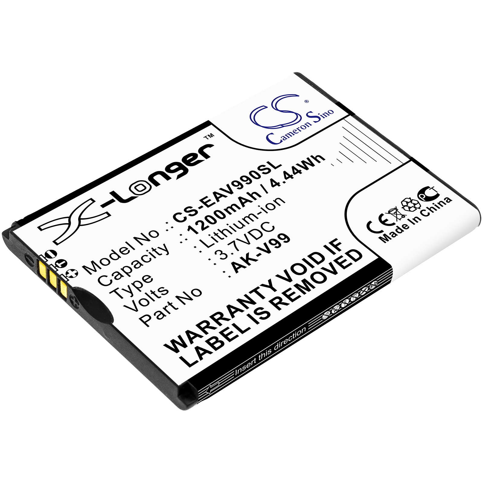 Batteri till SmartPhone, Mobil för Emporia Select, V99, Basic V26