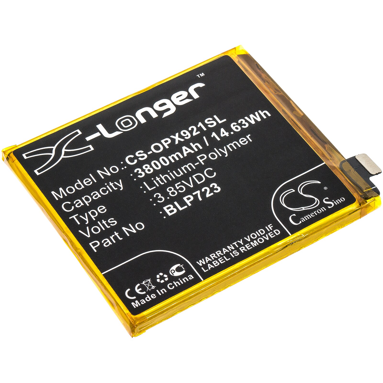 Batteri till SmartPhone, Mobil för OPPO Realme XT, XT Premium, RMX1921