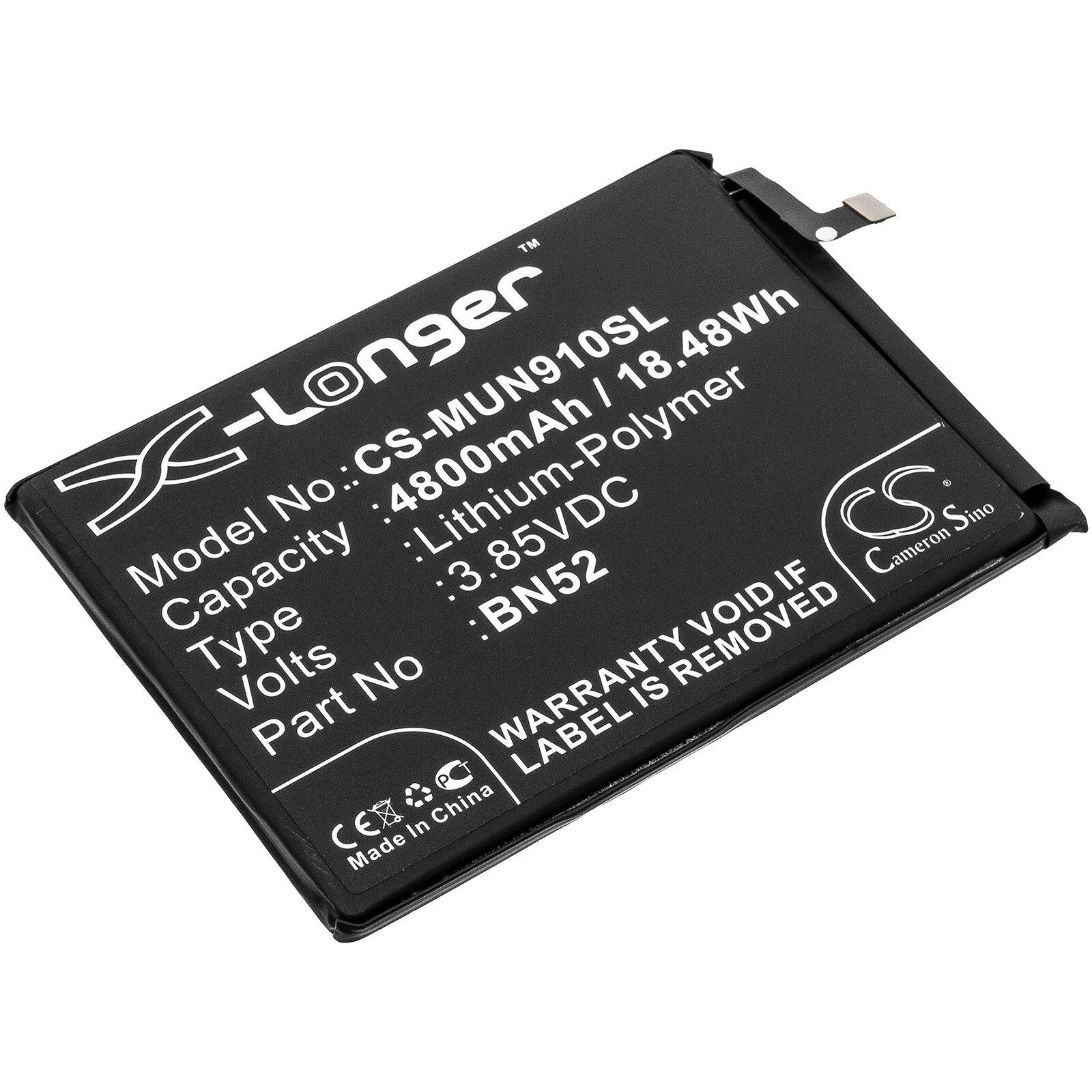 Batteri till SmartPhone, Mobil för Pocophone Poco M2 Pro, M2003J6CI