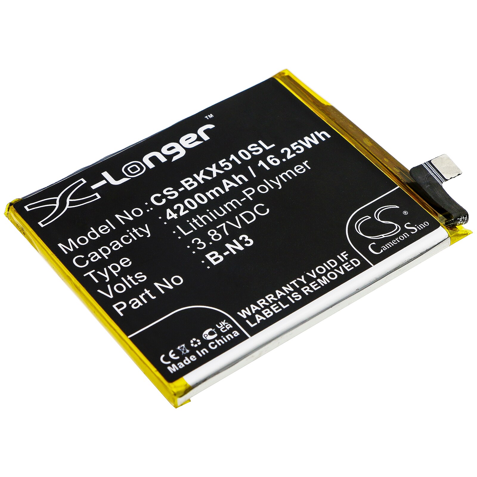 Batteri till SmartPhone, Mobil för VIVO X50 Pro, X50 Pro 5G, X51 5G m.fl.