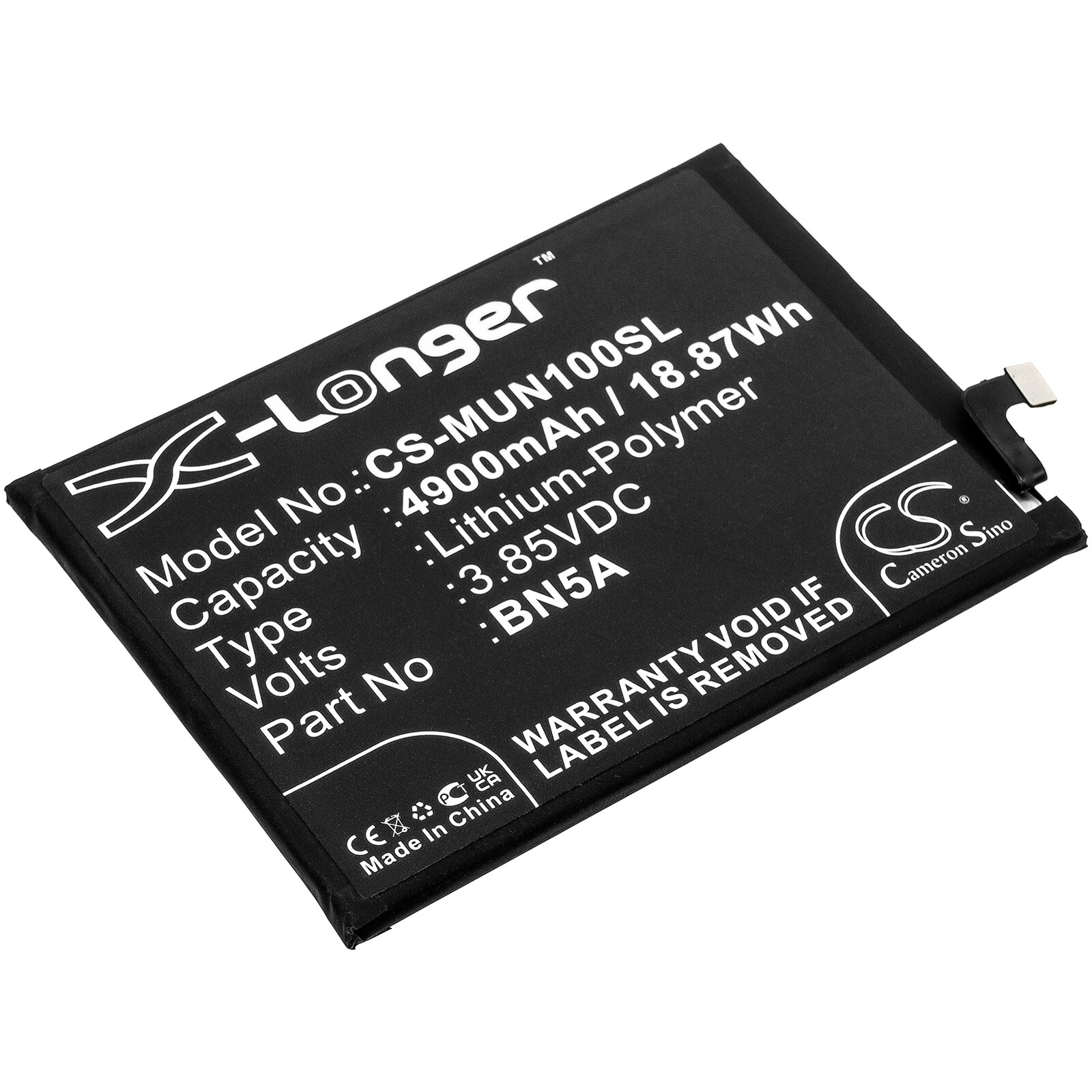 Batteri till SmartPhone, Mobil för Poco M3 Pro 5G, M2103K19PI, M2103K19PG m.fl.