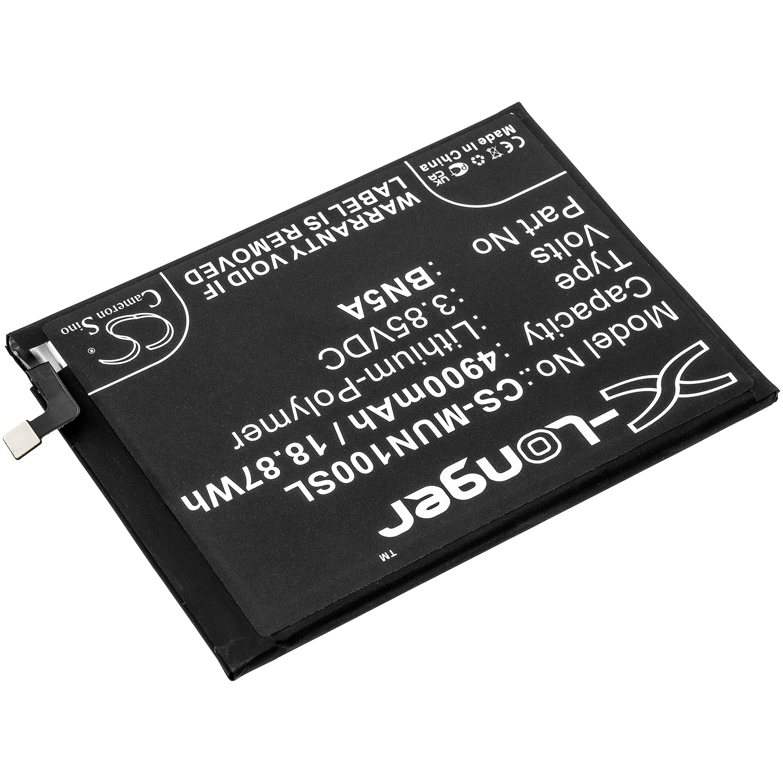 Batteri till SmartPhone, Mobil för Poco M3 Pro 5G, M2103K19PI, M2103K19PG m.fl.
