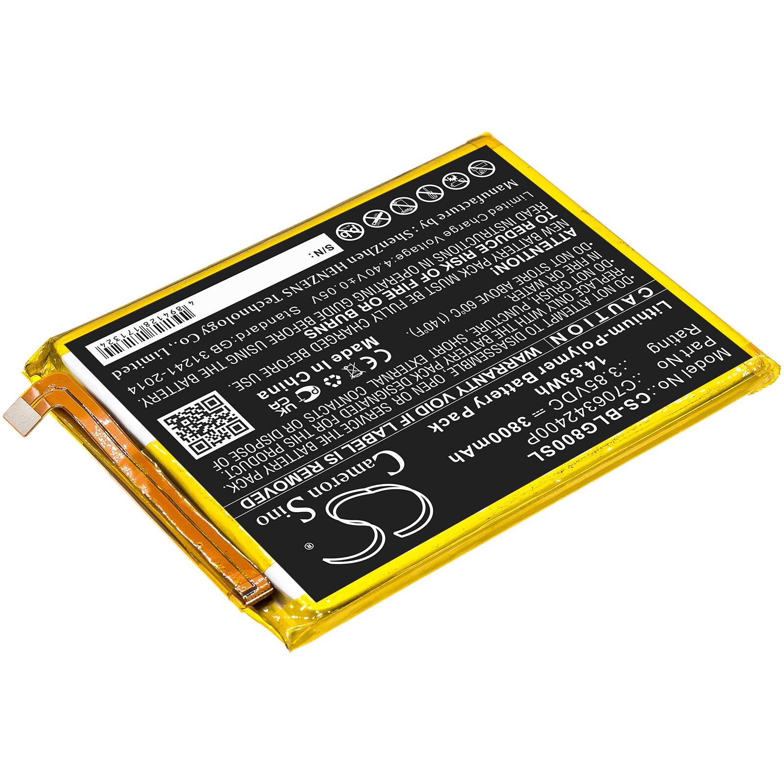 Batteri till SmartPhone, Mobil för BLU G80, G0290ww