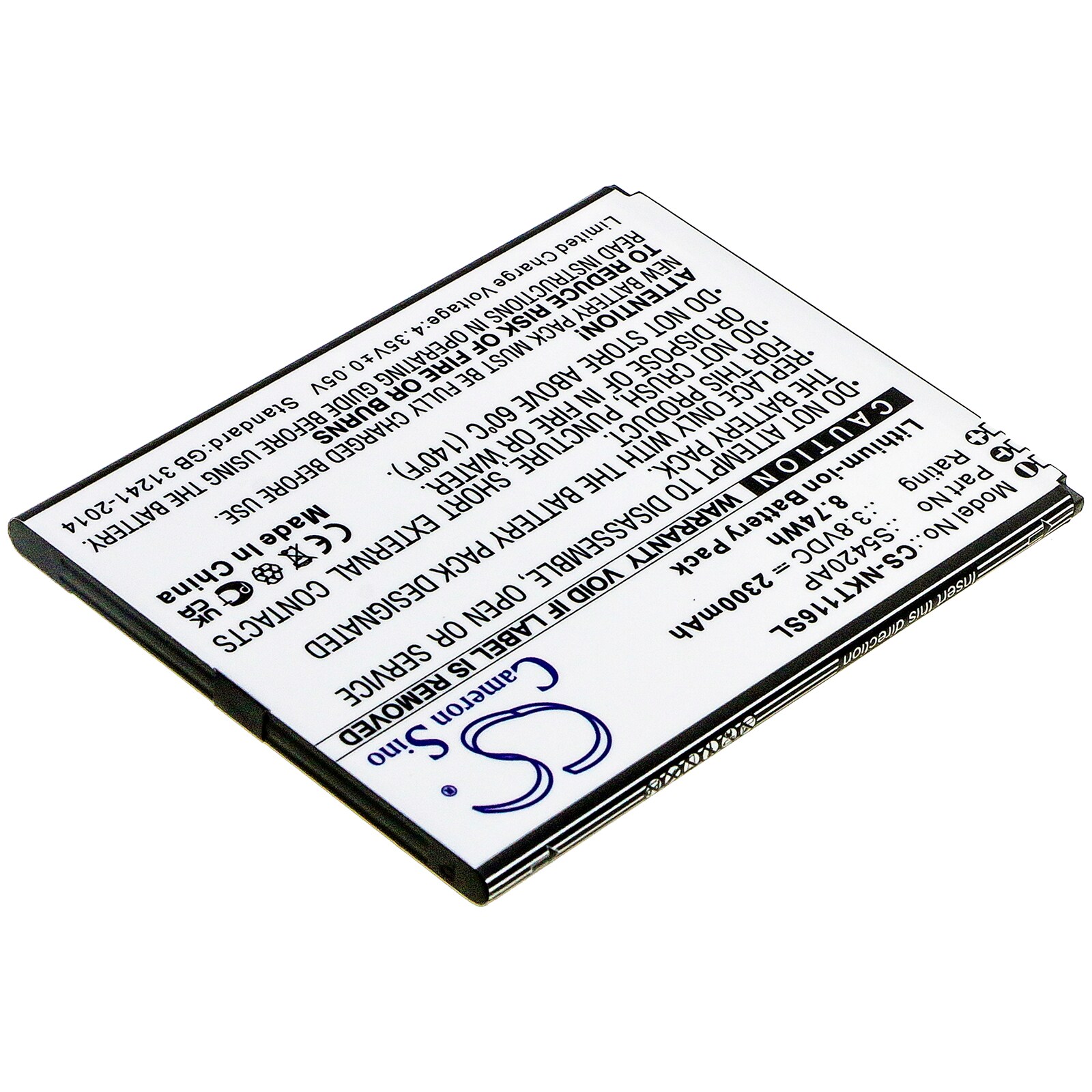 Batteri till SmartPhone, Mobil för Nokia C1 2019, TA-1165