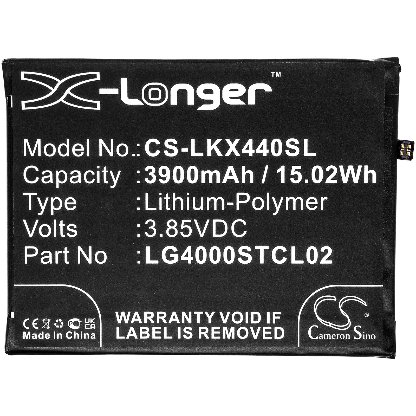 Batteri till SmartPhone, Mobil för LG X440, LMX440IM, W30 Plus m.fl.