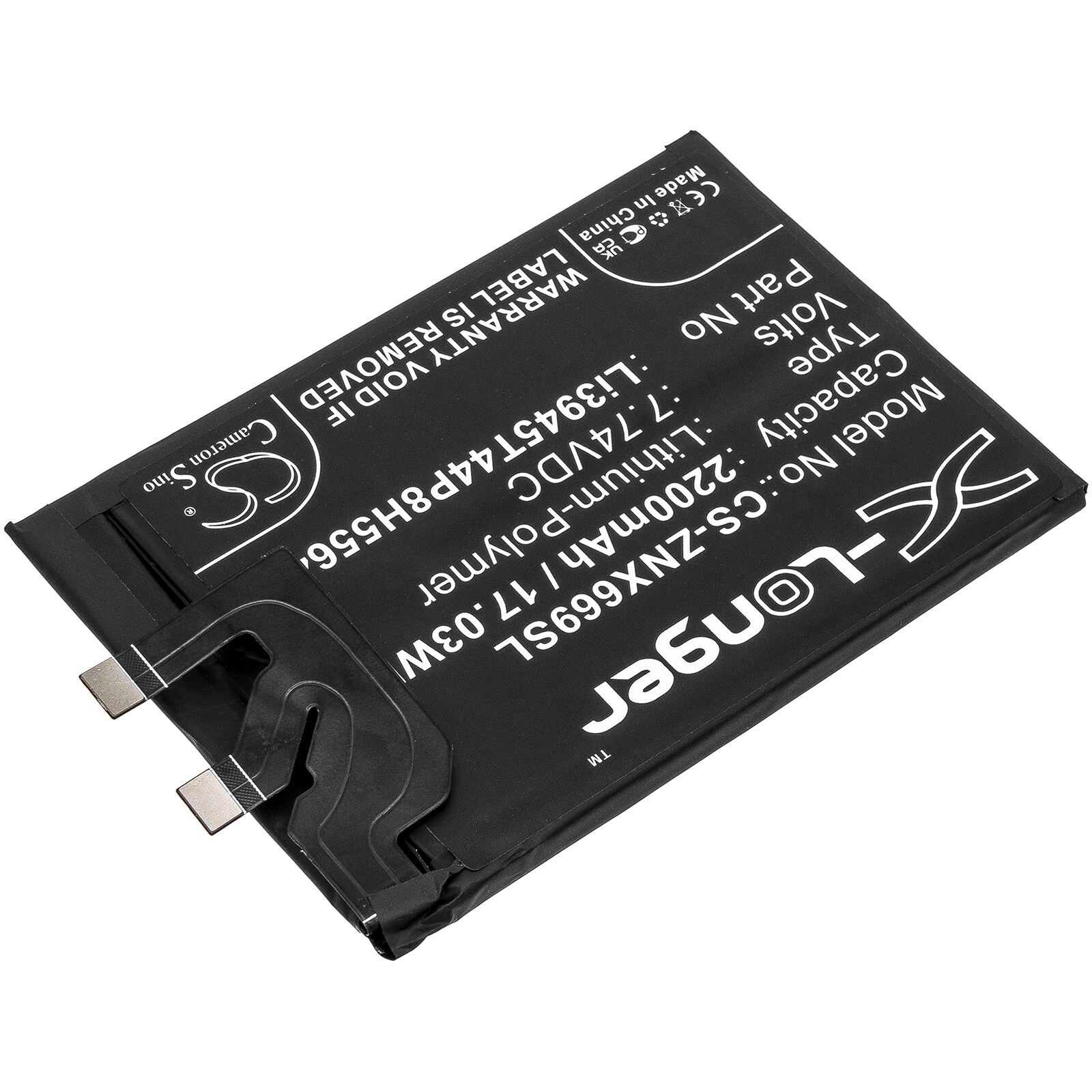 Batteri till SmartPhone, Mobil för ZTE Nubia Red Magic 6 Pro, NX669J-P