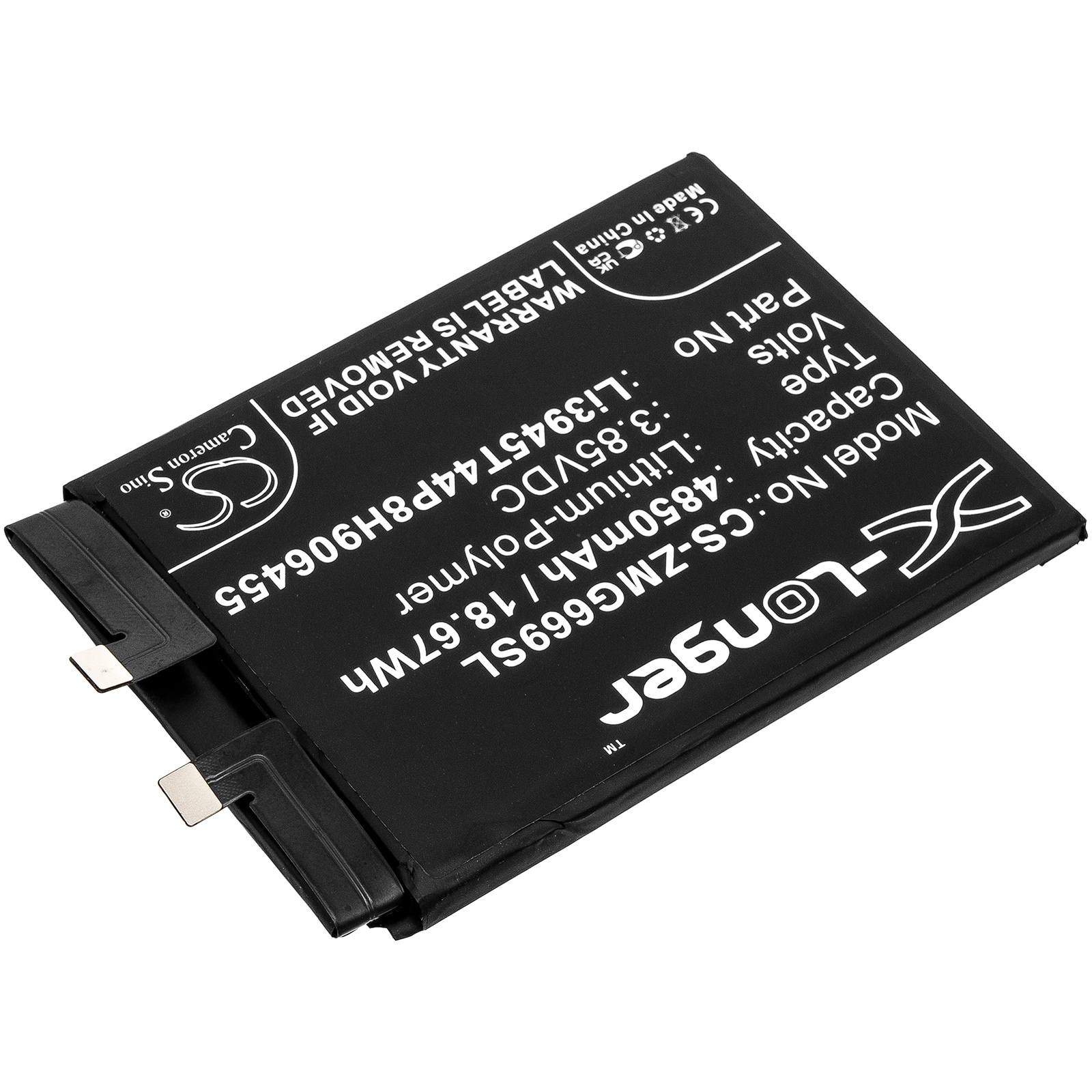 Batteri till SmartPhone, Mobil för ZTE Nubia Red Magic 6, NX669J