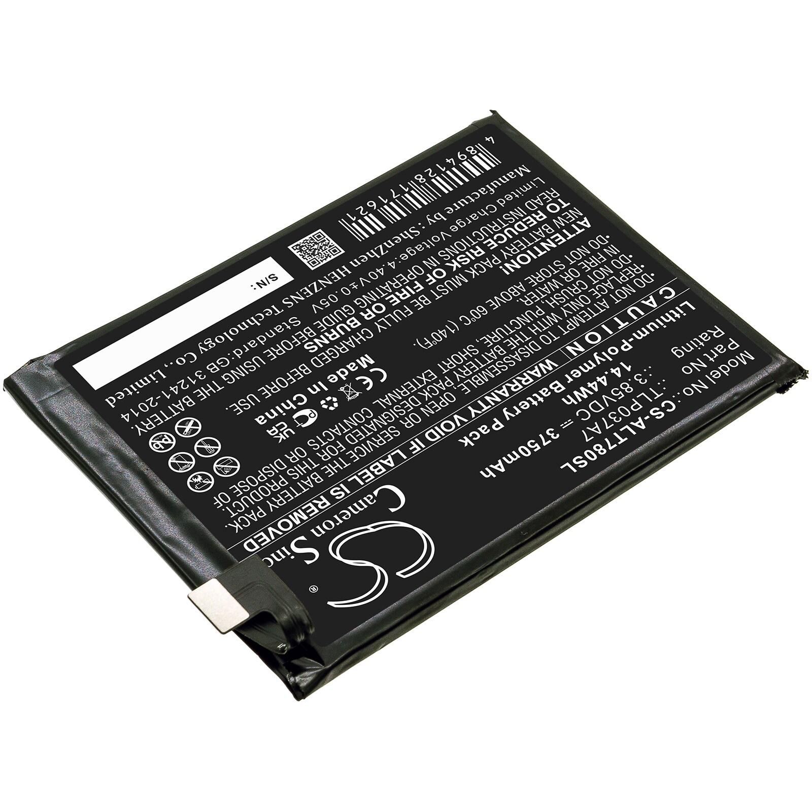 Batteri till SmartPhone, Mobil för Alcatel Plex, T780H