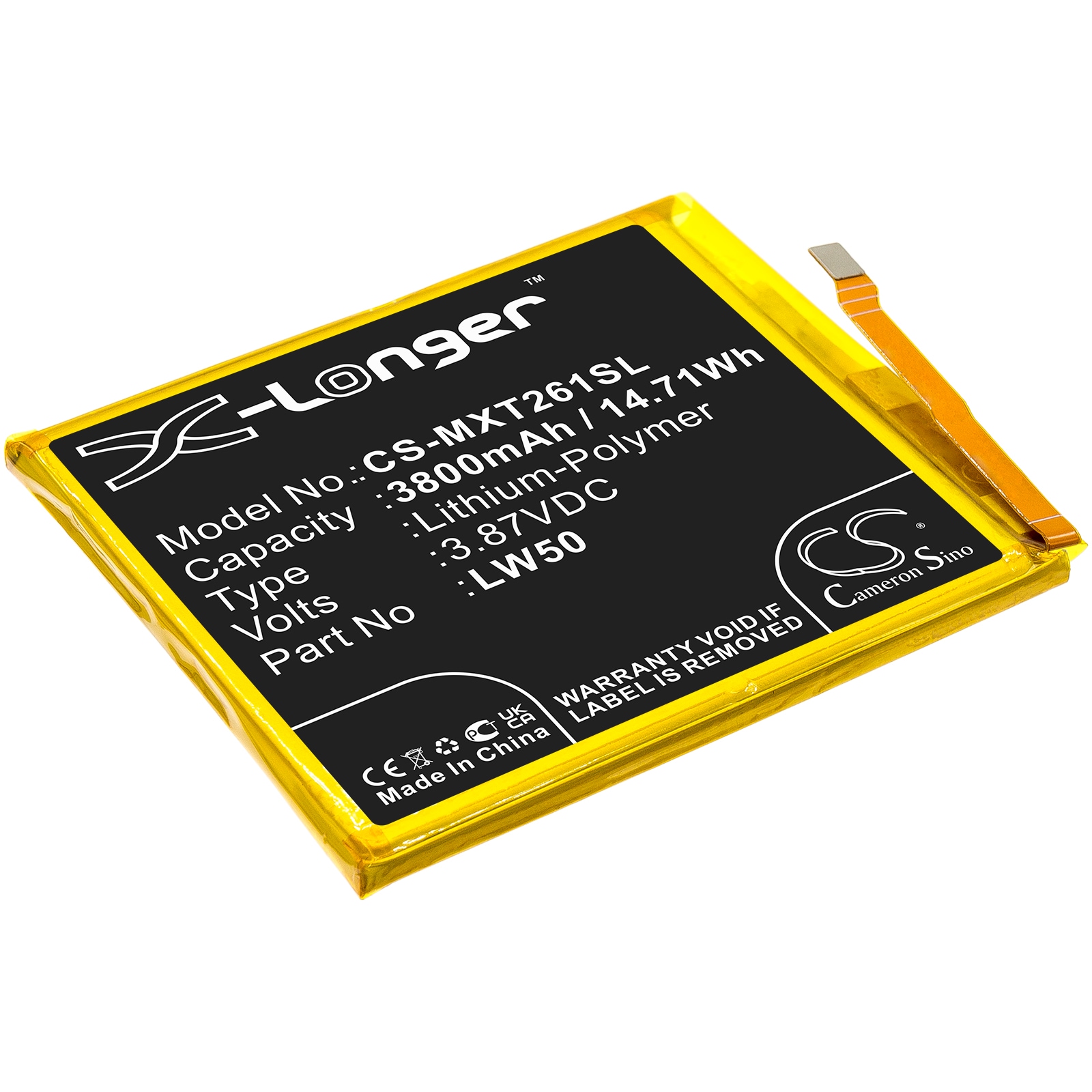 Batteri till SmartPhone, Mobil för Motorola Moto Edge Plus, Moto Edge+, XT2061-1 m.fl.