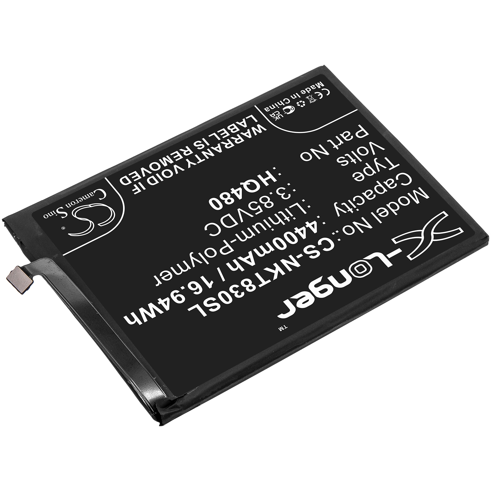 Batteri till SmartPhone, Mobil för Nokia 8.3 2020 5G, 8 V 5G, TA-1243 m.fl.