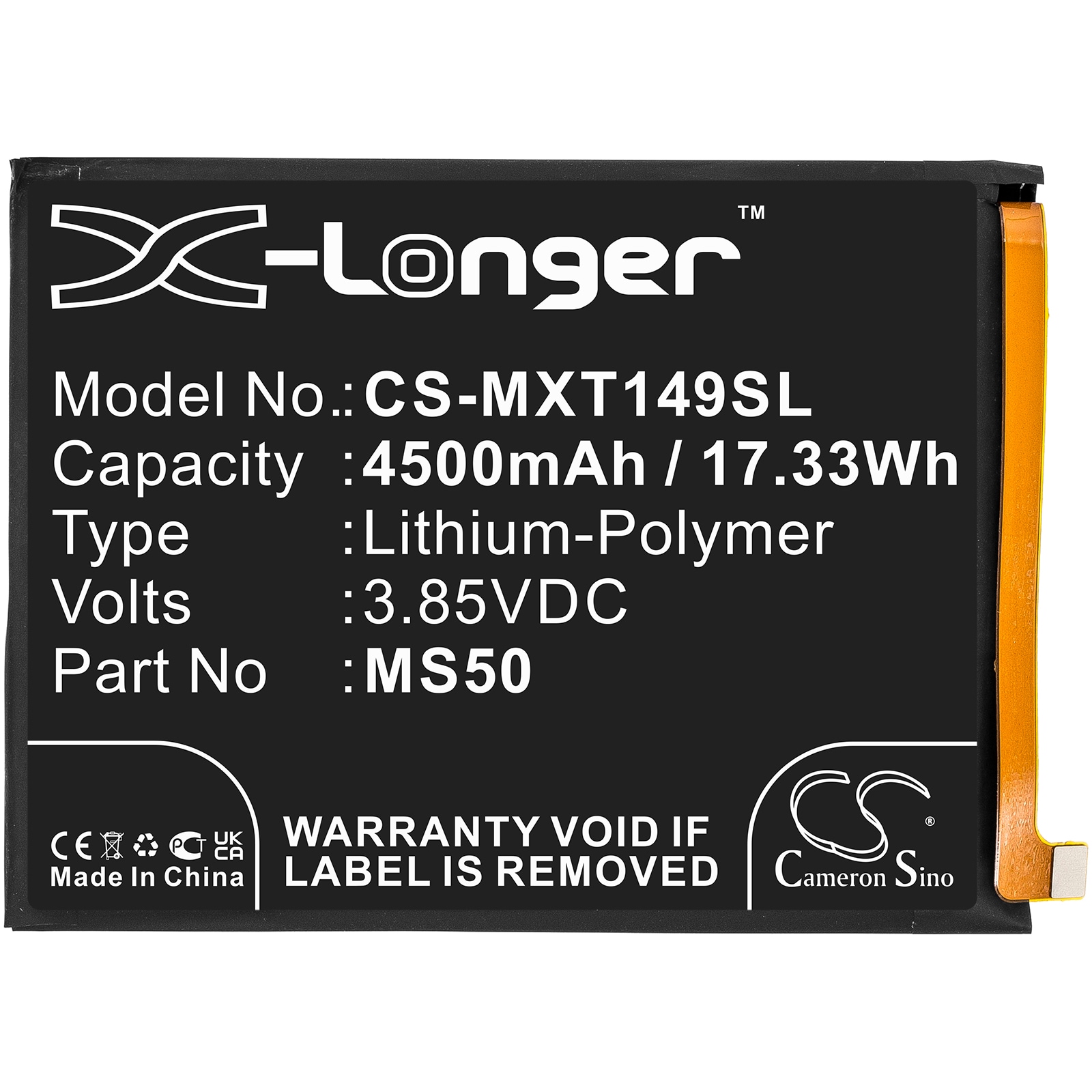 Batteri till SmartPhone, Mobil för Motorola Moto G50 5G, Moto G50 5G 2021, XT2149 m.fl.
