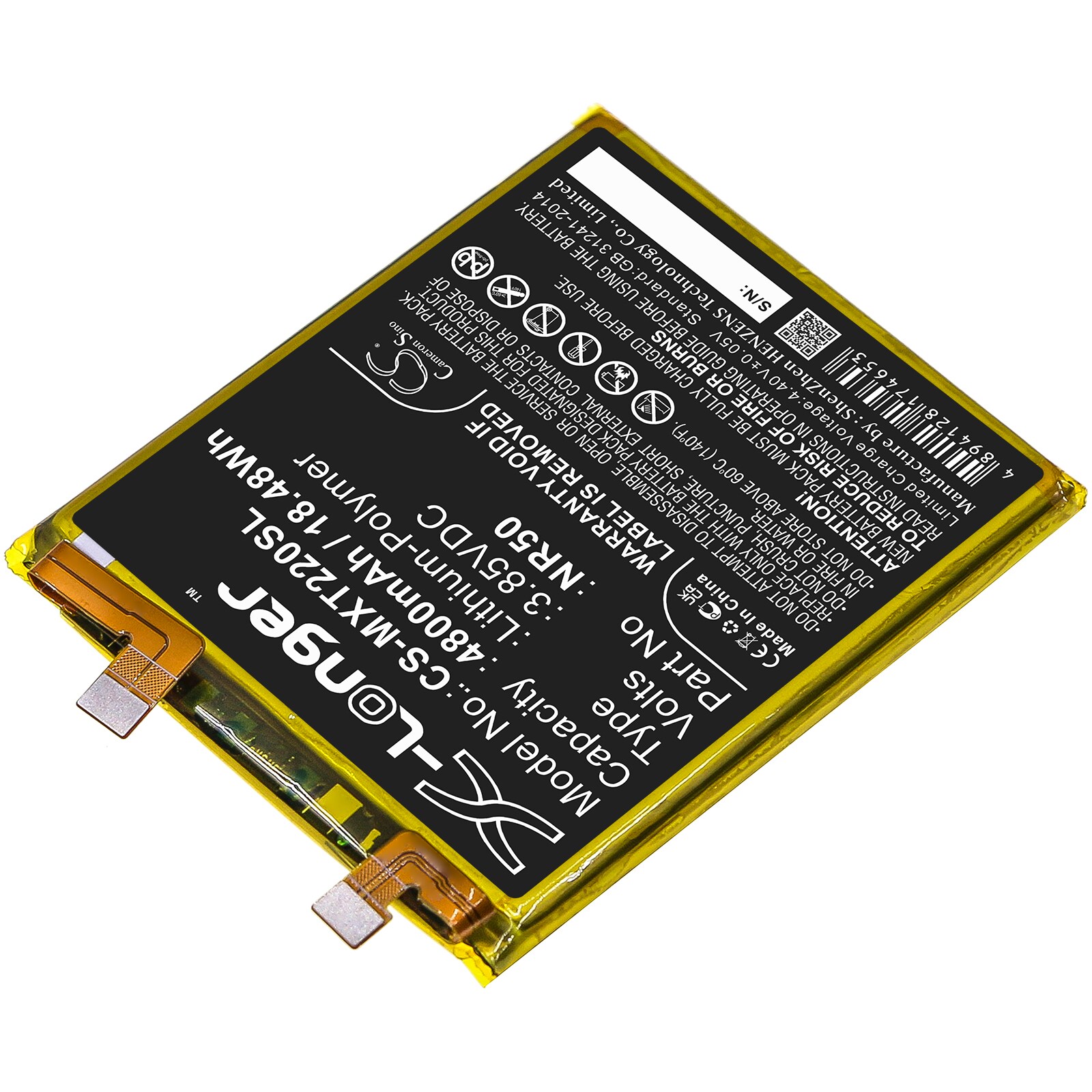 Batteri till SmartPhone, Mobil för Motorola Moto Edge X30, Moto Edge X30 5G 2021 m.fl.