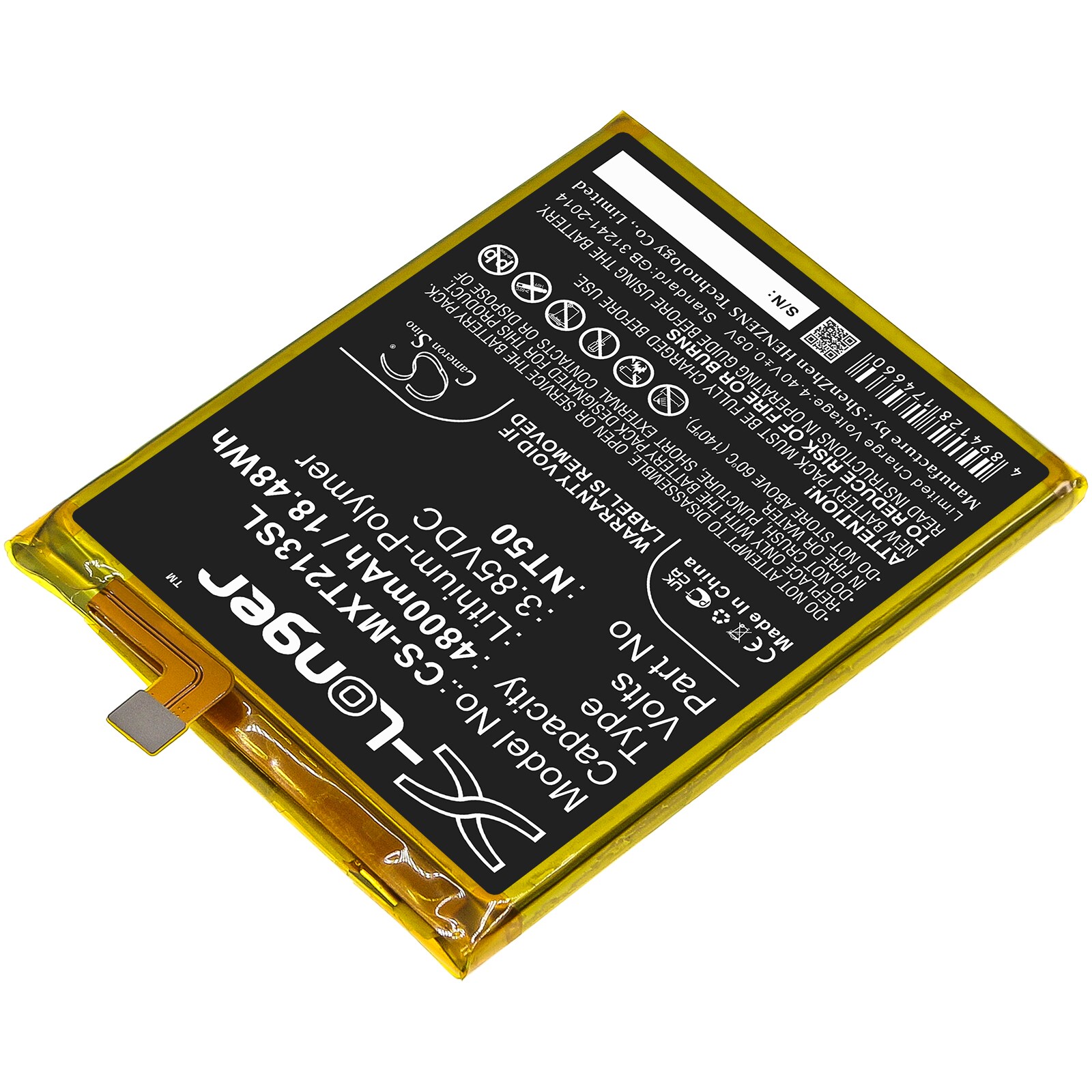 Batteri till SmartPhone, Mobil för Motorola Moto Edge 20 lite, Moto Edge 20 Lite 5G m.fl.