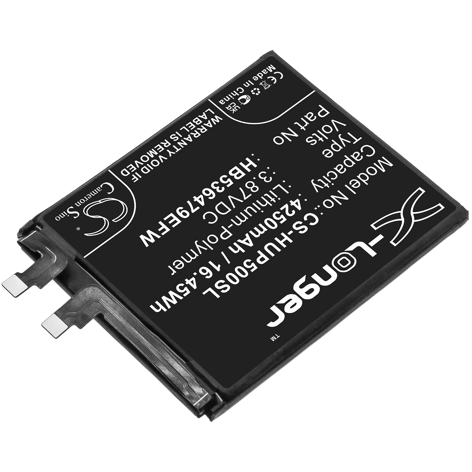 Batteri till SmartPhone, Mobil för Huawei P50 Pro, JAD-LX9, JAD-L09 m.fl.