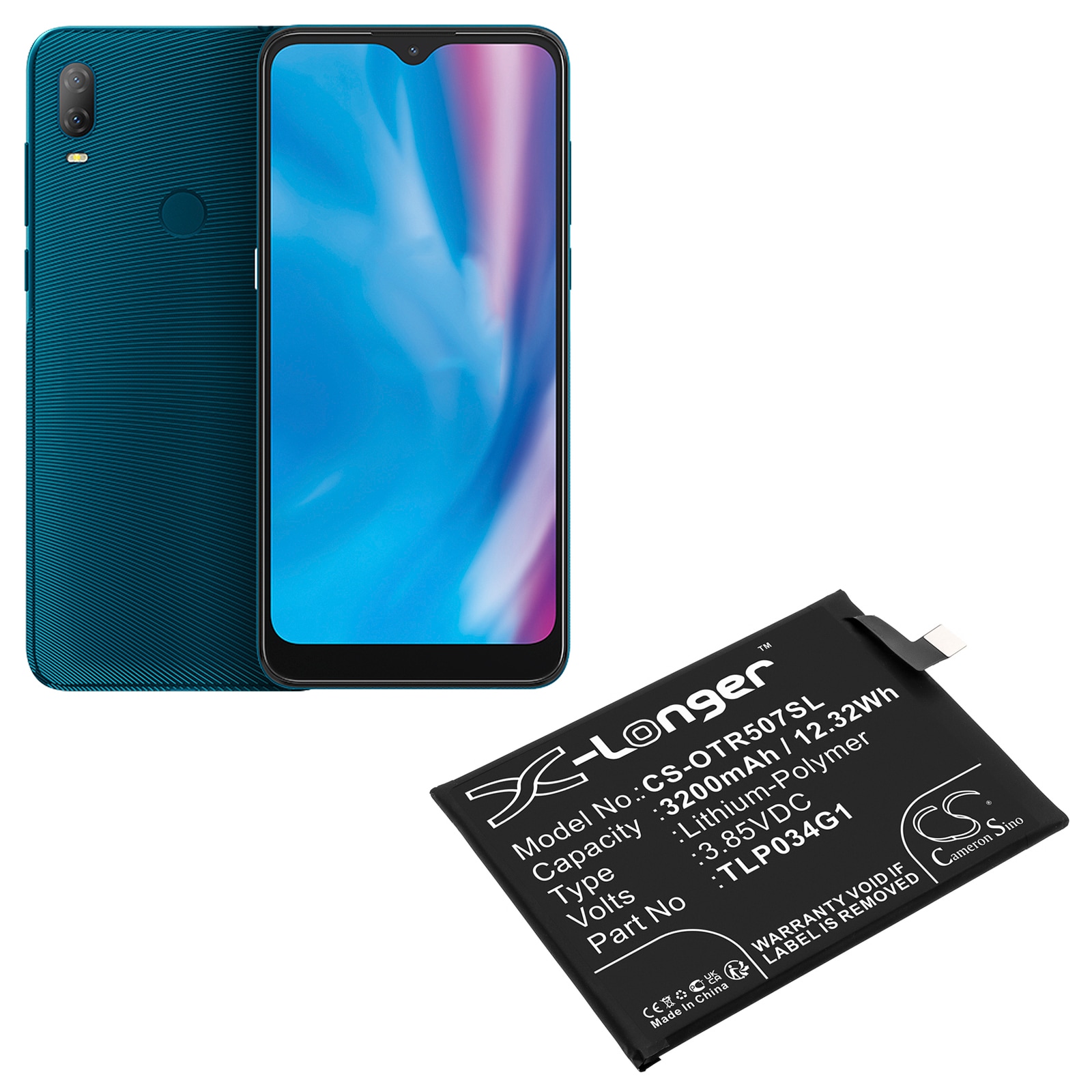 Batteri till SmartPhone, Mobil för Alcatel OT-5007S